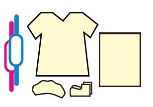 Комплект одягу та покриттів для новонародженого, стерильний, одноразового використання,ТМ «АХІЛЛ»